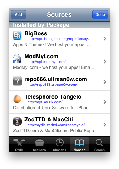 Cydia-Sources Cydia-Sources