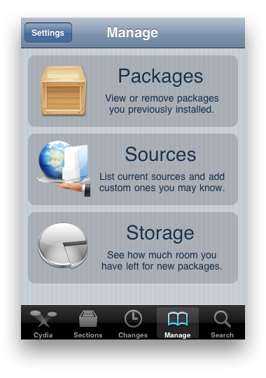 Manage-Cydia Manage-Cydia