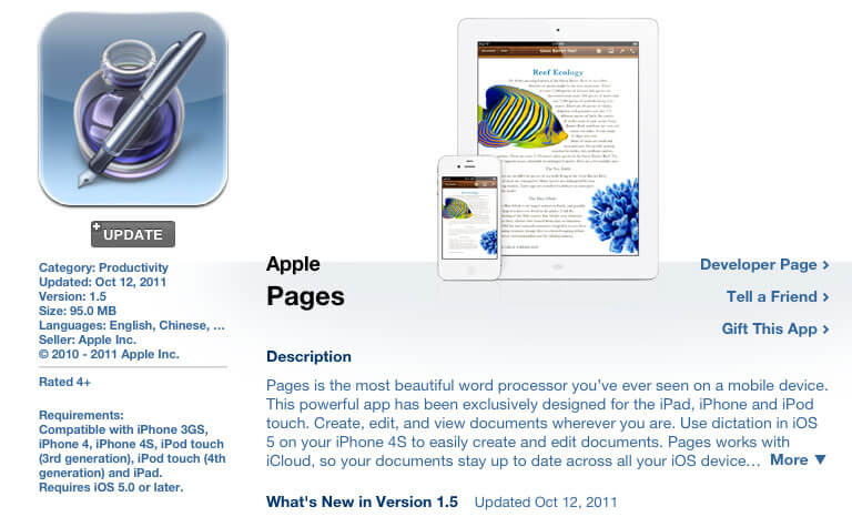 pages pages