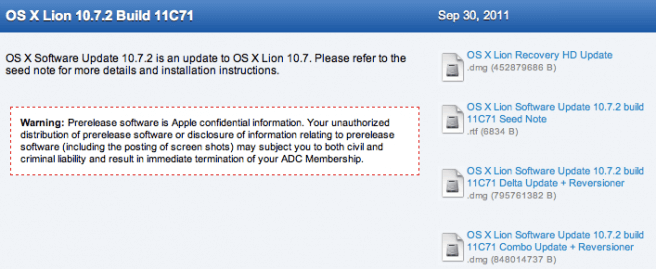 Apple выпустила OS X 10.7.2 build 11c71. Apple выпустила OS X 10.7.2 build 11c71. Фото.