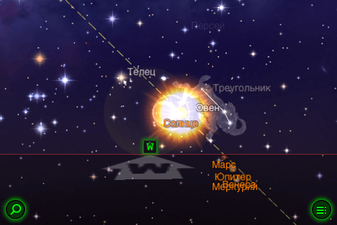 Star Walk — 3D карта звёздного неба. Фото.
