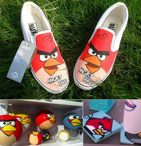 14 вещей, созданных для любителей Angry Birds. Фото.