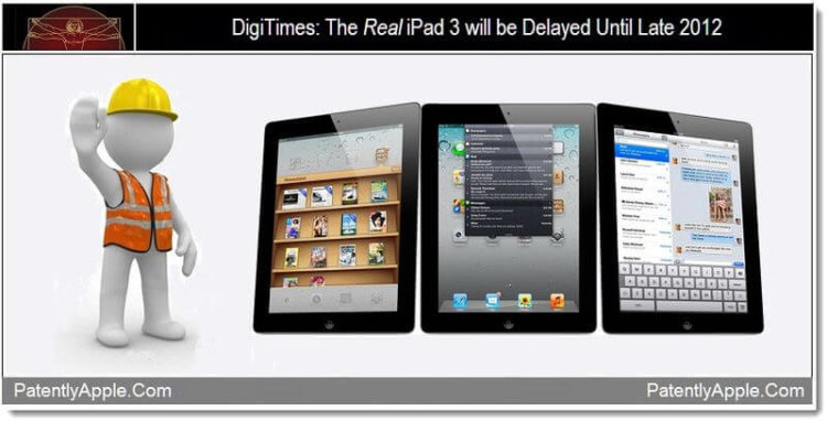 Выход iPad 3 задерживается до конца 2012 года. Фото.