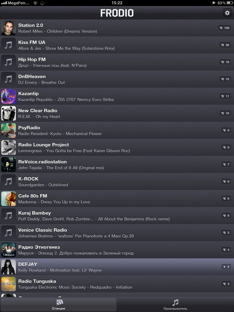 [App Store + HD] Frodio: Радио новой эры