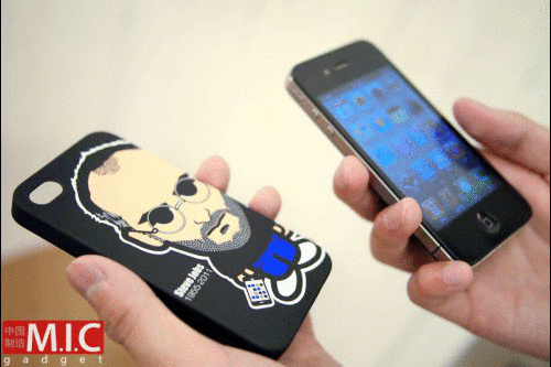 Case bobbleheaded Steve Jobs Case bobbleheaded Steve Jobs
