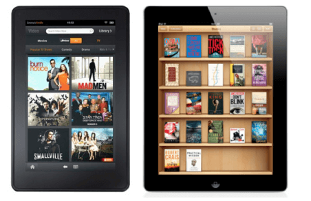 Kindle Fire - iPad Kindle Fire - iPad