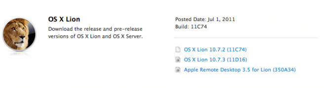 OS X Lion 10.7 OS X Lion 10.7