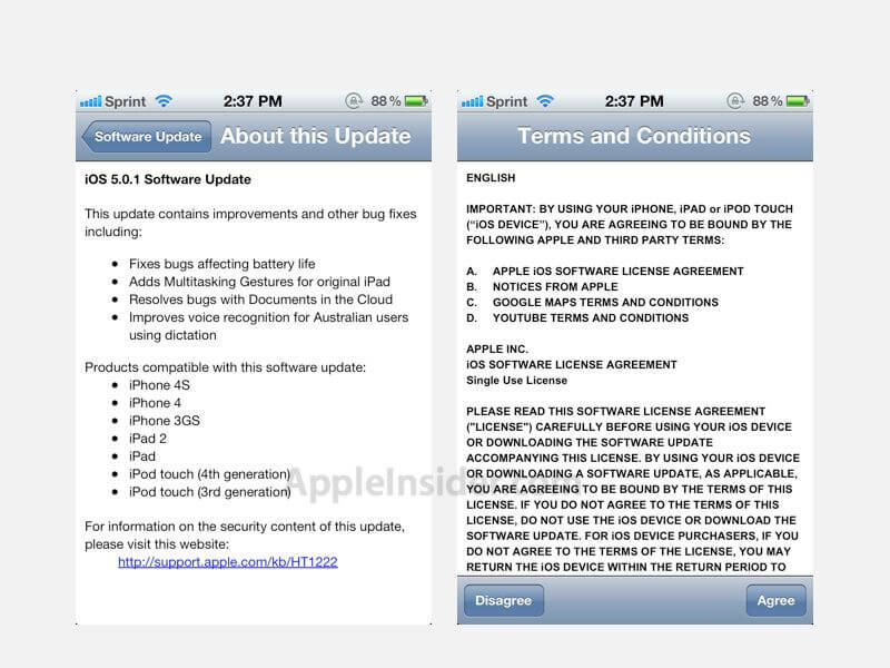 iOS5 iOS5