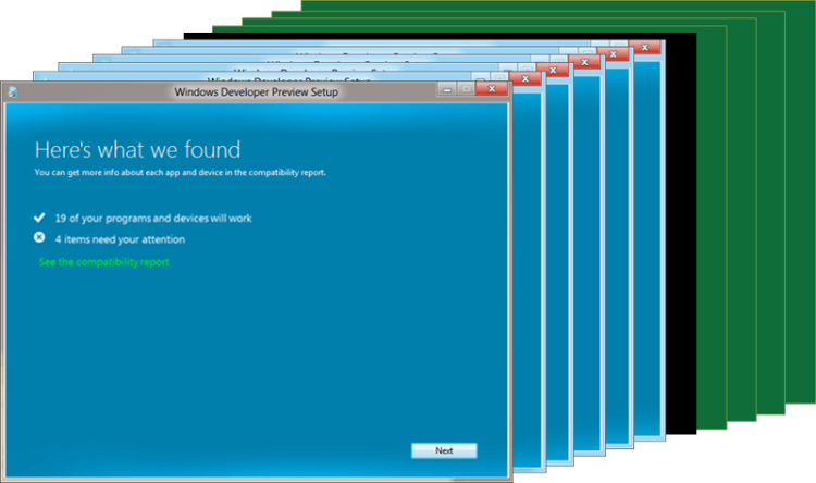 Microsoft предложит обновиться до Windows 8 цифровым способом через интернет. Фото.