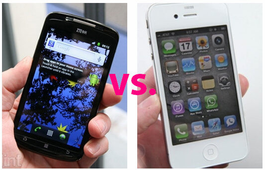 ZTE вытеснила Apple на пятое место в мировом рейтинге производителей мобильных телефонов. Фото.