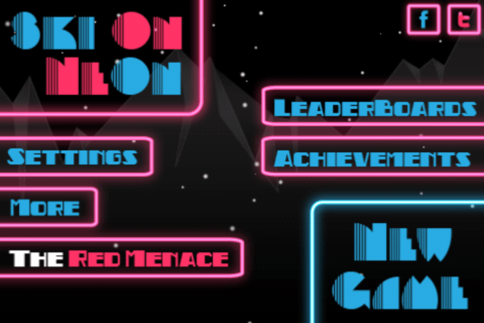 Ski-On-Neon Ski-On-Neon