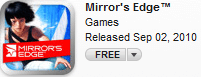 Mirrors edge iPhone Mirrors edge iPhone