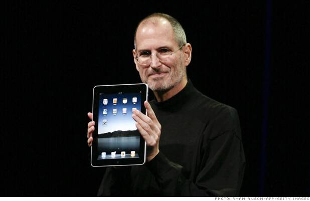 Стив Джобс представляет iPad Стив Джобс представляет iPad