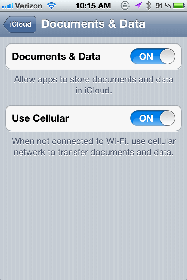 iCloud iCloud