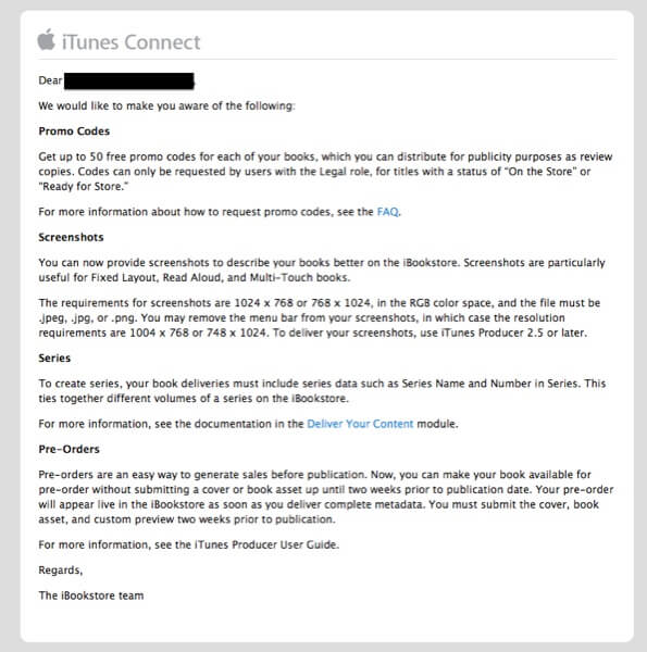 Новые возможности iBookstore для издателей. Новые возможности iBookstore для издателей. Фото.