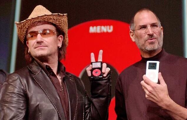 BONO APPLE JOBS U2 BONO APPLE JOBS U2
