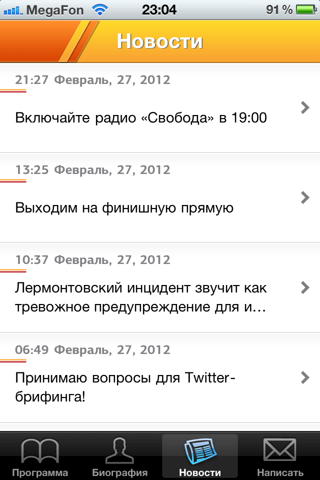 Предвыборные расклады в App Store Предвыборные расклады в App Store