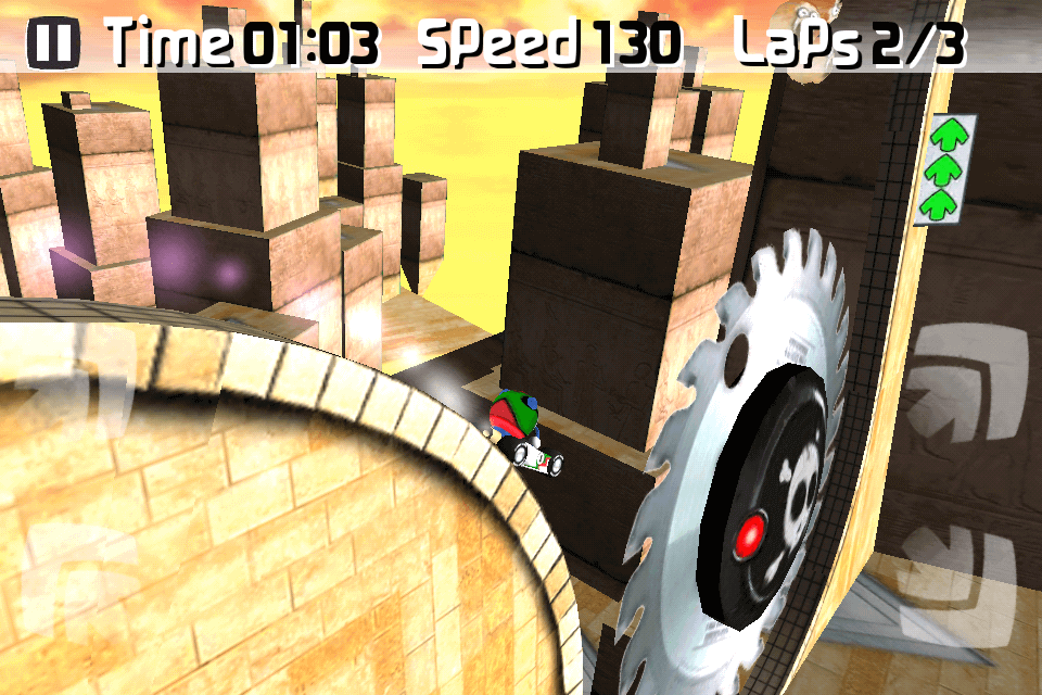 jAggy Race — для игроков с хорошим вестибулярным аппаратом. jAggy Race — для игроков с хорошим вестибулярным аппаратом. Фото.