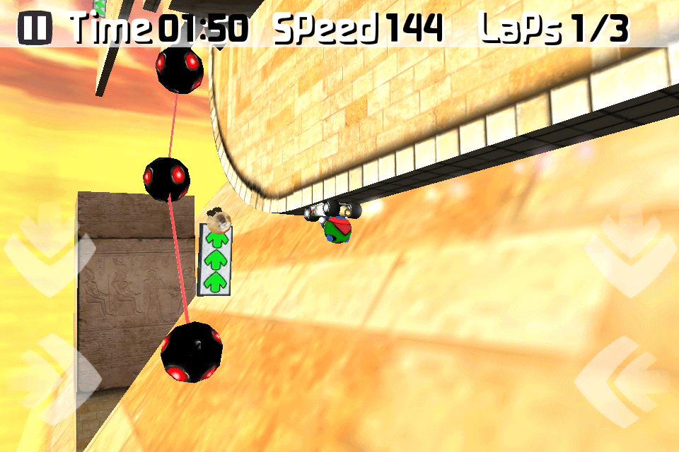 jAggy Race — для игроков с хорошим вестибулярным аппаратом. jAggy Race — для игроков с хорошим вестибулярным аппаратом. Фото.