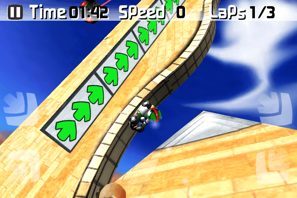 jAggy Race — для игроков с хорошим вестибулярным аппаратом. jAggy Race — для игроков с хорошим вестибулярным аппаратом. Фото.