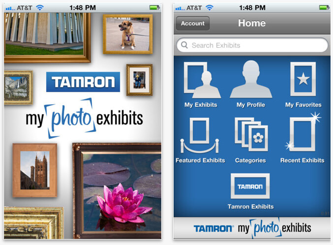 Tamron MyPhotoExhibits Tamron MyPhotoExhibits