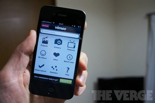 Vimeo для iPhone Vimeo для iPhone