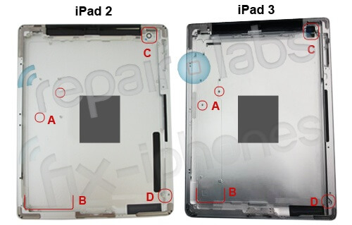 iPad 3 против iPad 2 iPad 3 против iPad 2