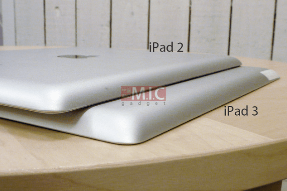 iPad 3 станет толще, чем iPad 2? iPad 3 станет толще, чем iPad 2?