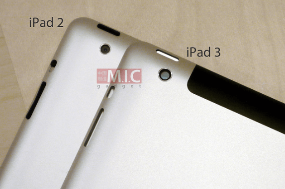 iPad 3 станет толще, чем iPad 2? iPad 3 станет толще, чем iPad 2?