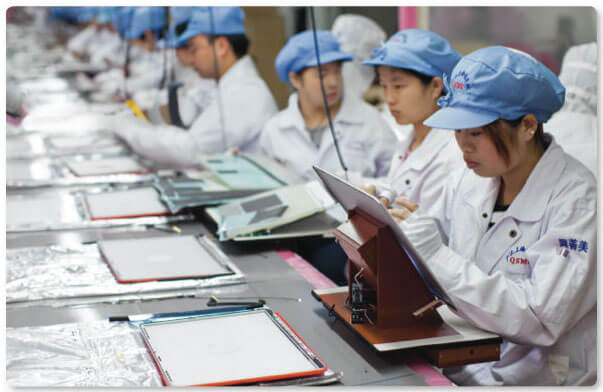 FLA относит мощности Foxconn по сборке Apple iPad к производствам «первого класса». FLA относит мощности Foxconn по сборке Apple iPad к производствам «первого класса». Фото.