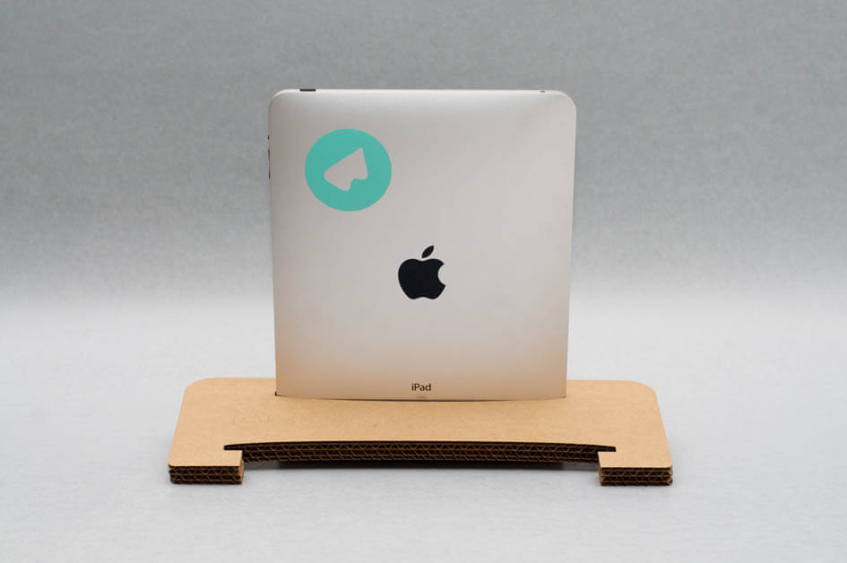 Картонный держатель для iPad Картонный держатель для iPad