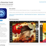 Adobe Photoshop Touch для iPad 2 случайно появилось в App Store. Фото.