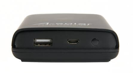 Солнечная зарядка A-Solar Power Dock - вид сбоку Солнечная зарядка A-Solar Power Dock - вид сбоку