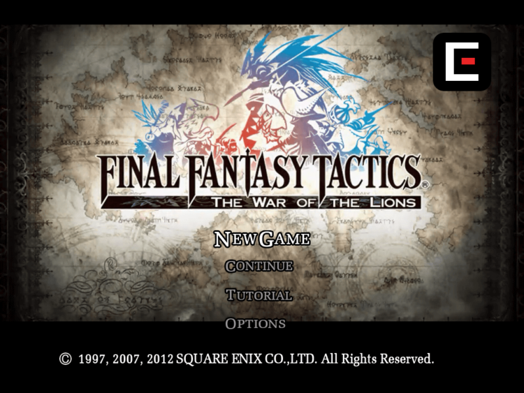 Final Fantasy Tactics: The War of the Lions for iPad — для iPad. Фото.