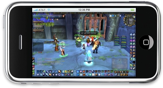 WoW на iPhone WoW на iPhone