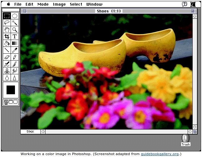 Обработка цветного изображения в Photoshop Обработка цветного изображения в Photoshop