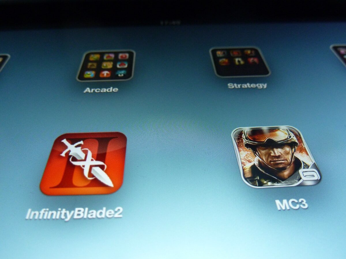 Несколько иконок The new iPad