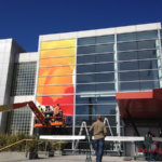 Apple готовит Yerba Buena Center к презентации iPad 3. Apple готовит Yerba Buena Center к презентации iPad 3. Фото.