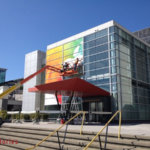 Apple готовит Yerba Buena Center к презентации iPad 3. Apple готовит Yerba Buena Center к презентации iPad 3. Фото.
