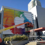 Apple готовит Yerba Buena Center к презентации iPad 3. Apple готовит Yerba Buena Center к презентации iPad 3. Фото.