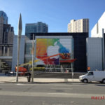 Apple готовит Yerba Buena Center к презентации iPad 3. Apple готовит Yerba Buena Center к презентации iPad 3. Фото.