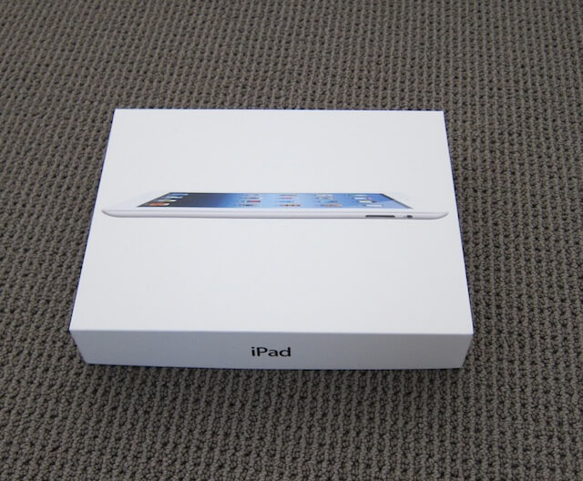 Коробка нового iPad Коробка нового iPad