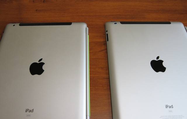 Старый iPad и новый iPad Старый iPad и новый iPad