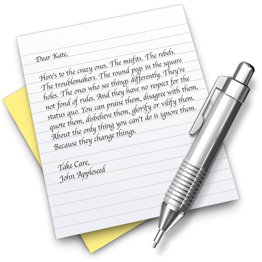 [Mac OS X] Копируем стиль текста в TextEdit. Фото.