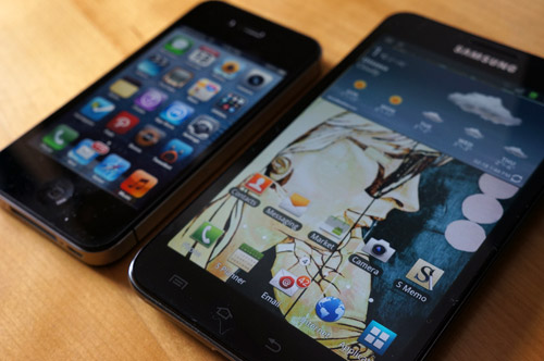 Study: Пользователи предпочитают дисплеи не больше 4,5 дюйма. Фото.