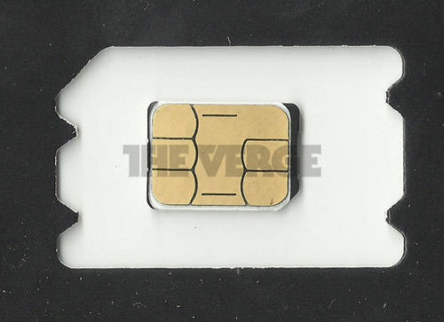 Прототип Apple nano-SIM Прототип Apple nano-SIM