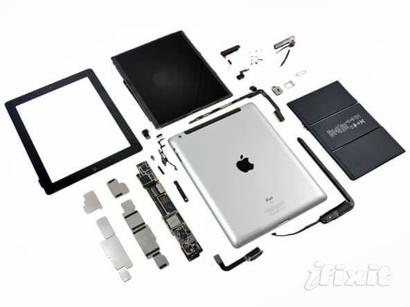 Разборка нового iPad - 4 Разборка нового iPad - 4