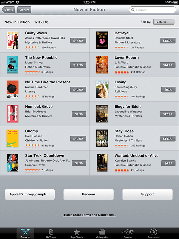 iBooks iBooks