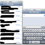 Внешний вид 4-дюймового дисплея iPhone нового поколения. Внешний вид 4-дюймового дисплея iPhone нового поколения. Фото.
