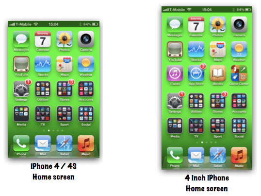4-дюймовый дисплей iPhone 4-дюймовый дисплей iPhone